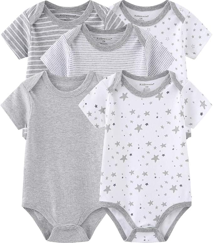 Produktbild: Set Baby Bodys mit Druckknöpfen