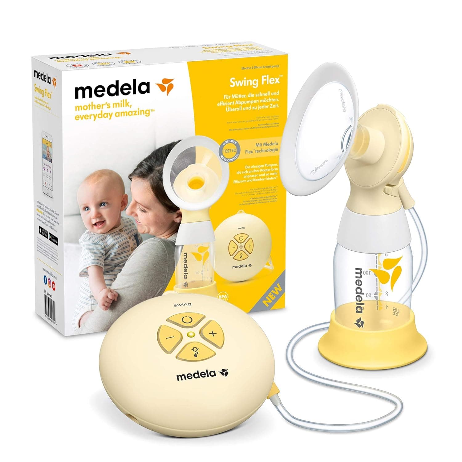 Produktbild: Medela Swing Flex Elektrische Milchpumpe