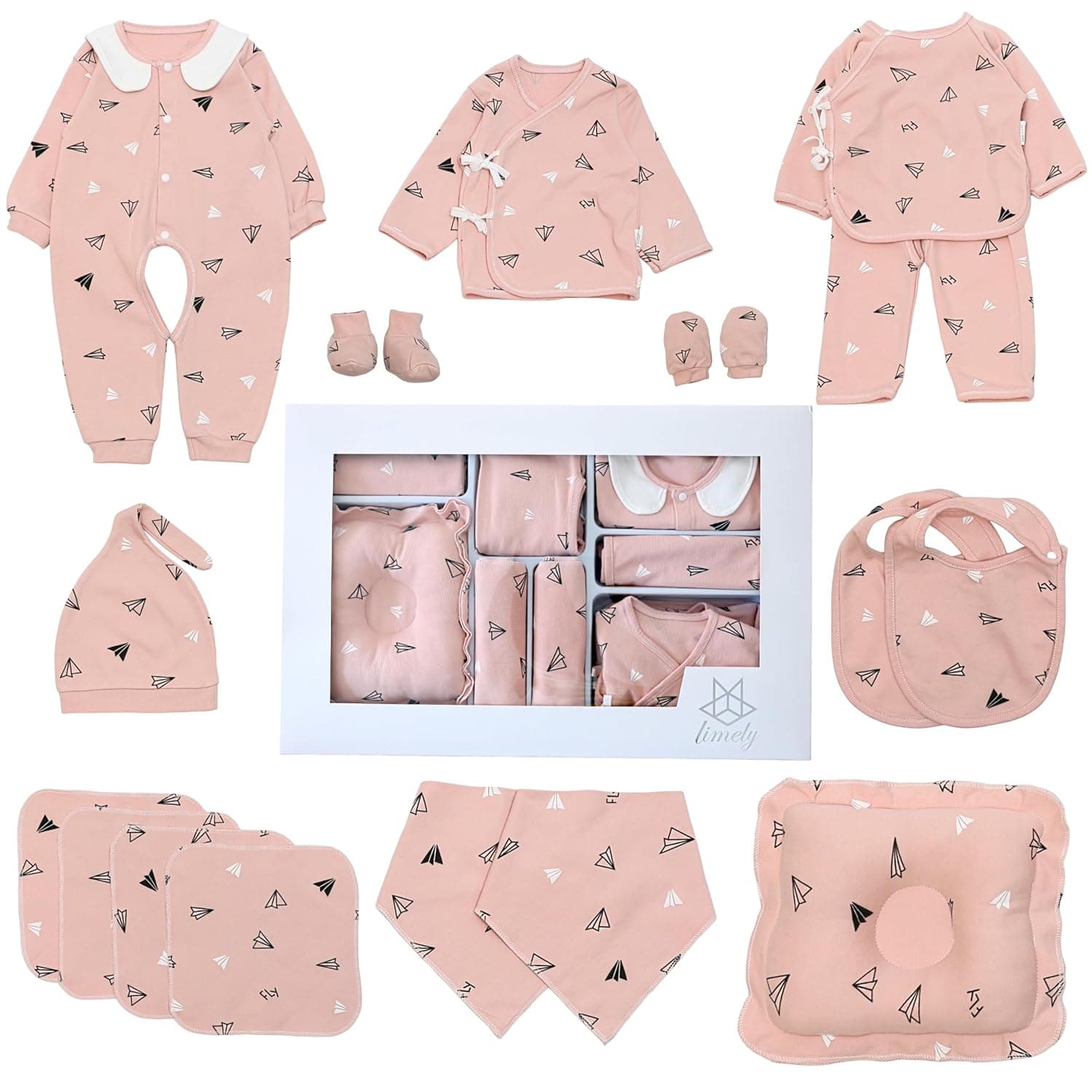 Produktbild: limely©, 18 teiliges Baby-Starter-Set