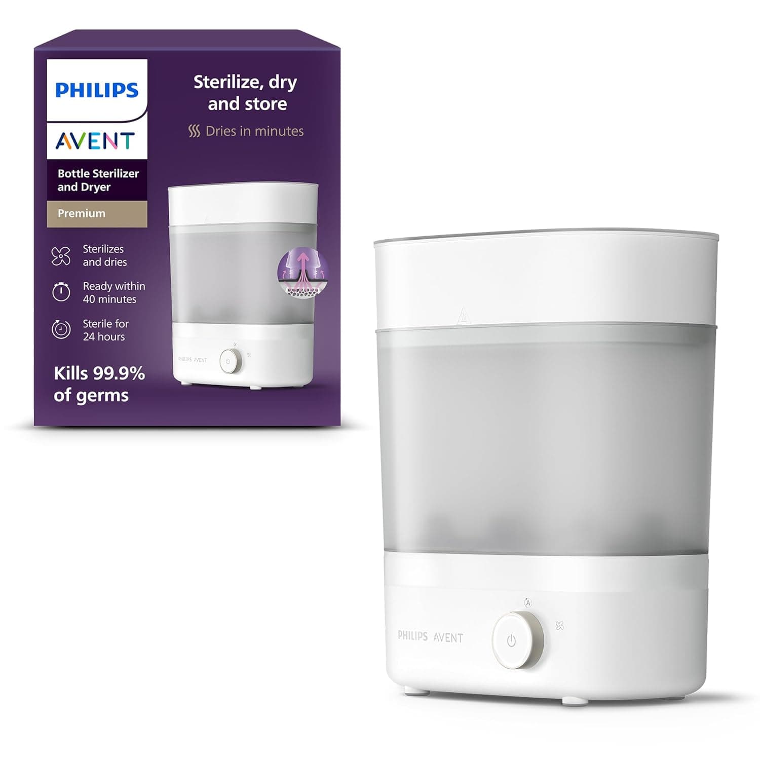 Produktbild: Philips Avent Dampfsterilisator 3-in-1