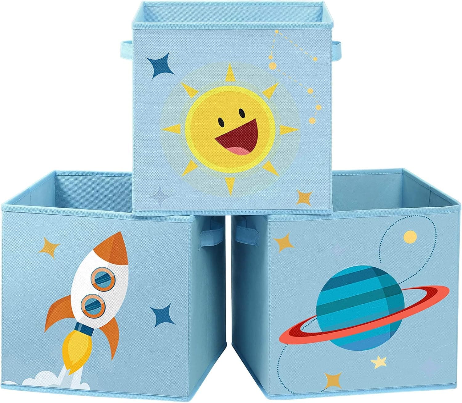 Produktbild: 3er Set, Baby Spielzeug-Organizer